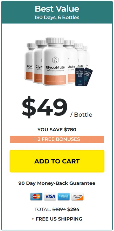 Buy GlycoMute 6 Bottle